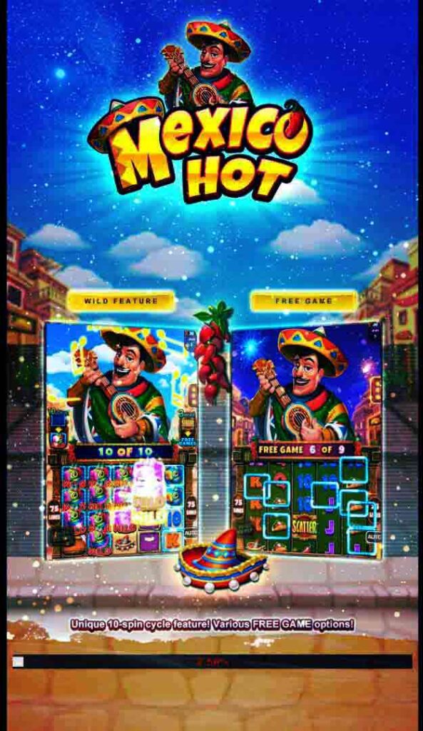 mexico-hot-playgd slots game
