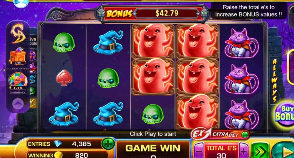 spooky halloween slots playgd.mobie